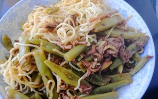 山西特色美食——豆角焖面（一份山西人的家常味道）