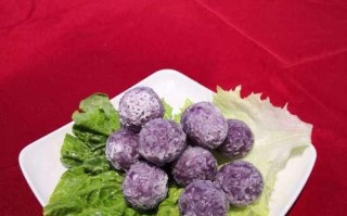 手把手教你制作口感Q弹的紫糯米丸子（蒸煮两种方式任选，做法简单又美味）