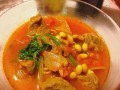 家常美食，西红柿烩黄豆（一道营养丰富、简单易做的家常菜）