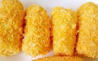 香蕉奶脆皮的做法（口感酥脆，香甜可口）