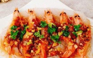 美味诱惑，蒜香开背粉丝虾！（用料简单，制作方便，鲜香味美，让你欲罢不能。）