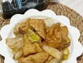 肉末煮油豆腐，美味健康的家常菜（家常菜谱）