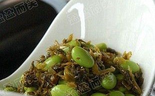 用雪菜酱为毛豆增色不少，今天就来试试吧。（用雪菜酱为毛豆增色不少，今天就来试试吧。）