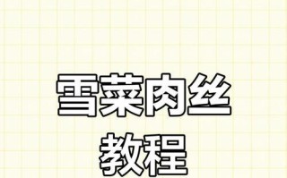 享受美食，品味美好生活——雪菜烧肉的做法与享用方法（家常美味，简单易学）