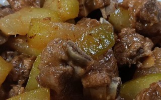 清爽美味的水笋烧冬瓜（家常菜谱大全）
