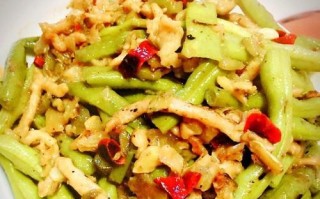 美食天堂，四季豆炒猪肉
