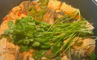 美味的鱼头烧豆腐（家庭厨房最佳做法）