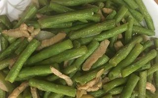 美味健康，素肉丝烧豆角（一道健康美食，营养多多）