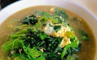 茼蒿蛋花汤的做法（营养美味，家常小清新）