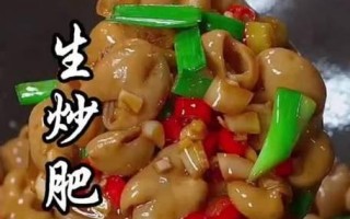 家常美食-生炒肥肠（手把手教你如何制作最佳口感的生炒肥肠）