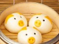 手把手教你制作小猪奶黄包（DIY美食，做个有趣的小猪奶黄包）