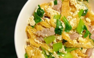 美食家的必备——肉片豆腐（一道简单而美味的家常菜）