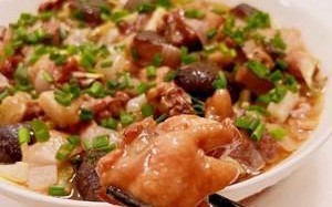 清爽健康蒸香菇瘦肉（家常菜谱享受健康生活）
