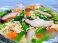 三色汤的做法（传统美食，健康营养，家庭必备）
