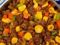 美味又简单——三色炒玉米（用新鲜蔬菜点缀玉米的美味，）