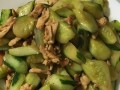 美味易做的肉末炒黄瓜干（家常菜谱分享）