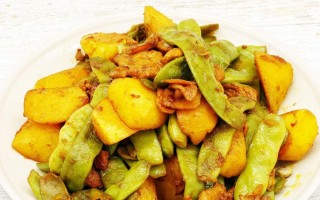 素食美食，素烧油豆角（简单易学，健康营养）