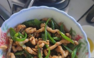 美味洋葱青椒肉丝的制作方法（简单易学的家庭美食/营养健康的快手菜/一份开胃的中式佳肴）
