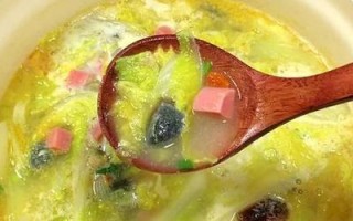 娃娃菜火腿汤，营养美味的家常汤（娃娃菜+火腿，美味、健康、简单易做）