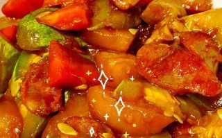 美味易做！以西葫芦腊肠小炒的做法