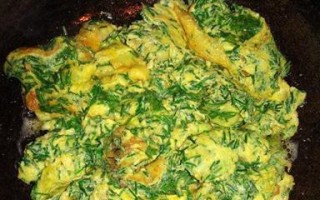 家常美食，野葱炒鸡蛋的做法（教你用简单的步骤做一道美味又营养的家常菜）