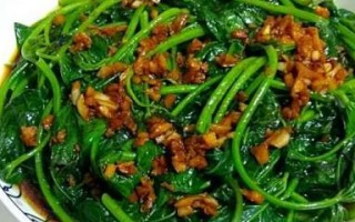 蒜香红薯苗的美味做法（做法简单，味道鲜美，营养丰富）