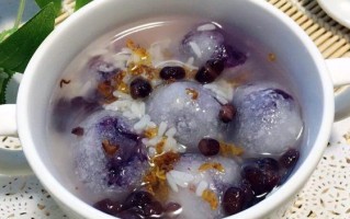 紫薯水晶汤圆，甜蜜年味满满（自制紫薯水晶汤圆，制作过程简单易上手）