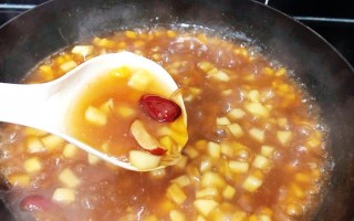 手工制作桃胶水果羹（用新鲜水果营养无添加羹汤）