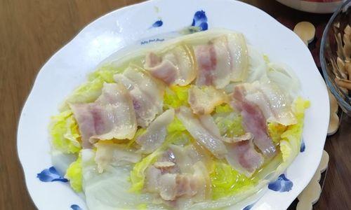咸肉炒娃娃菜的家常做法（咸香浓郁，口感爽脆，让你爱不释手）-第1张图片-美味行家