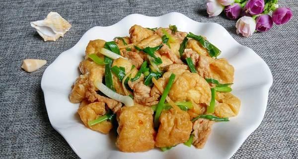 肉末煮油豆腐，美味健康的家常菜（家常菜谱）-第2张图片-美味行家