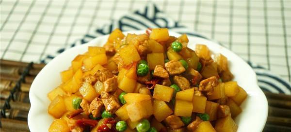 美味可口的新素炒三丁（营养丰富的素食佳肴，赢得好口碑）-第1张图片-美味行家