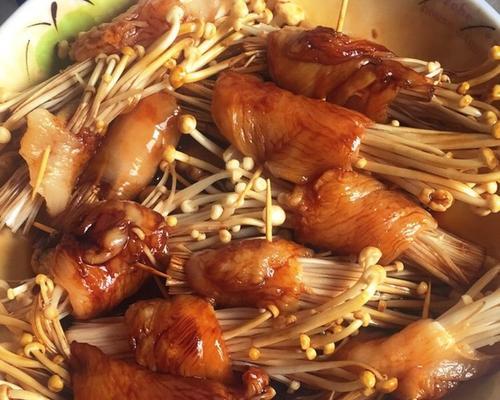 五花肉卷金针菇——美味佳肴的制作方法（做法详解，让你轻松学会烹饪）-第3张图片-美味行家