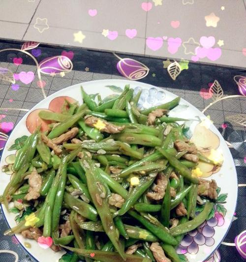 用肉末炒出美味豆角丝（家常料理，营养丰富）-第1张图片-美味行家