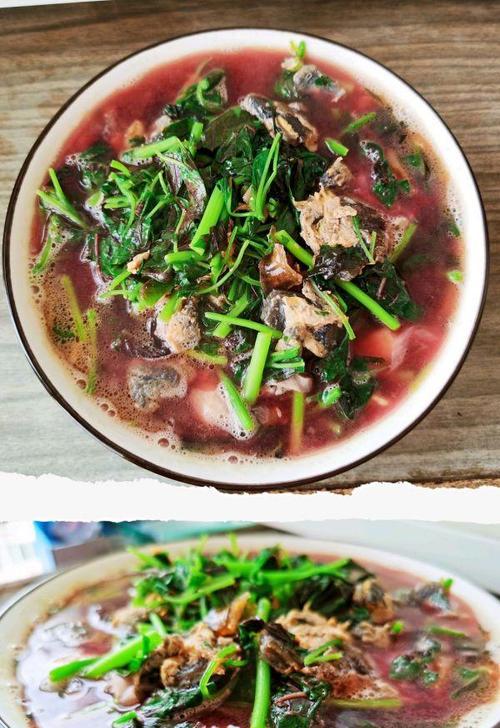轻松学会制作营养丰富的苋菜疙瘩汤（家常菜谱分享，健康饮食从此不再难）-第2张图片-美味行家