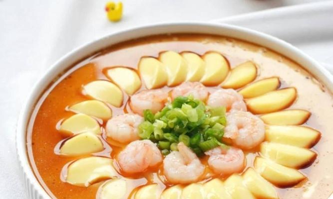 鲜虾肉沫蒸蛋羹，营养美味的家常菜（以鲜虾肉沫为主材，营养又美味的蒸蛋羹）-第1张图片-美味行家