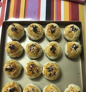 手抓芋泥肉松蛋黄酥（用心制作，美味无比）-第3张图片-美味行家