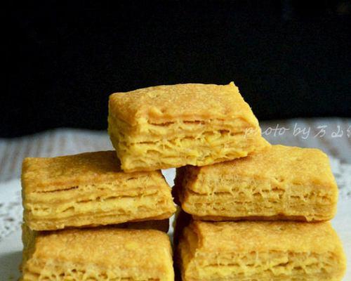 用手作咸蛋黄饼干，超级好吃！（用手作咸蛋黄饼干，超级好吃！）-第1张图片-美味行家