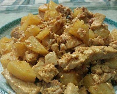 土豆炖豆腐美味又营养（家常菜谱，地道中国味道）-第3张图片-美味行家