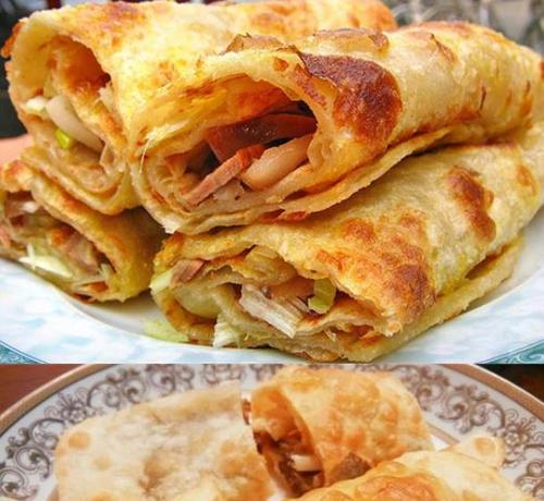 美食世界，香熏肉大饼的制作方法（让你快速学会制作又香又脆的熏肉大饼）-第1张图片-美味行家
