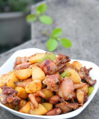 用香菇和土豆烧出美味的鸡肉料理（健康又美味的一道鸡肉菜谱，简单易做）-第3张图片-美味行家
