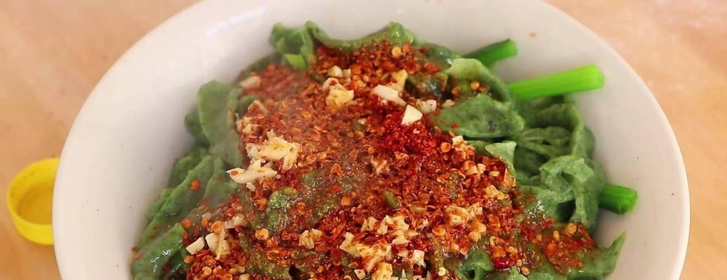 油泼菠菜搓搓的做法（家常小菜，健康美味，营养丰富）-第1张图片-美味行家