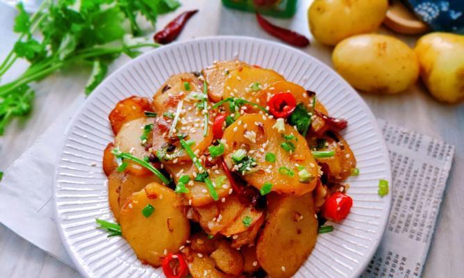 教你轻松做出无敌下饭的香辣土豆片（美味又下饭，做法简单易学，）-第3张图片-美味行家