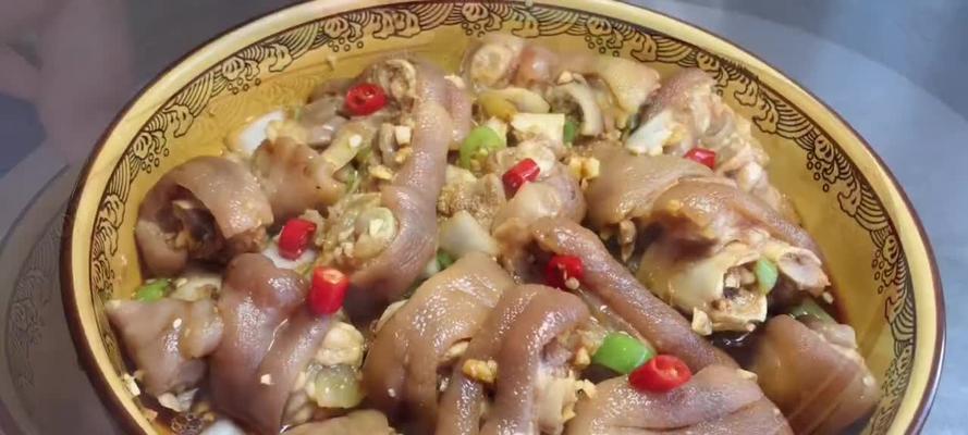 蒜香猪蹄的制作方法（健康美味的家常菜）-第2张图片-美味行家