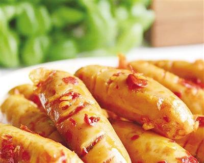鱿鱼香肠的制作方法（家庭制作，美味健康不贵）-第1张图片-美味行家