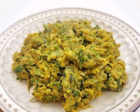 香椿炒鸡蛋，营养美味又易做（教你如何制作一道家常美食）-第2张图片-美味行家