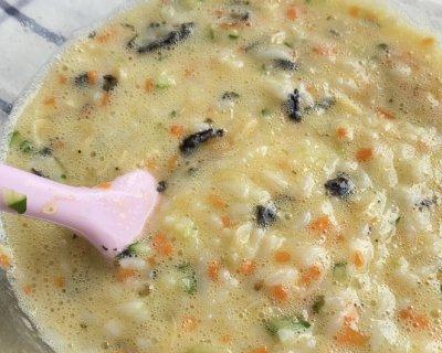 剩米饭鸡蛋饼的做法——闲置食材也能做出美味佳肴（清爽好吃，家庭必备的营养早餐）-第2张图片-美味行家