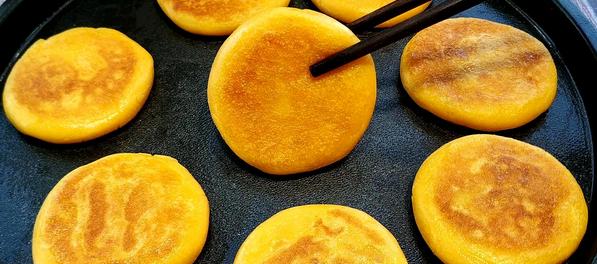 香喷喷紫心红薯肉沫饼的制作方法（做法简单，营养丰富，适合全家享用）-第2张图片-美味行家
