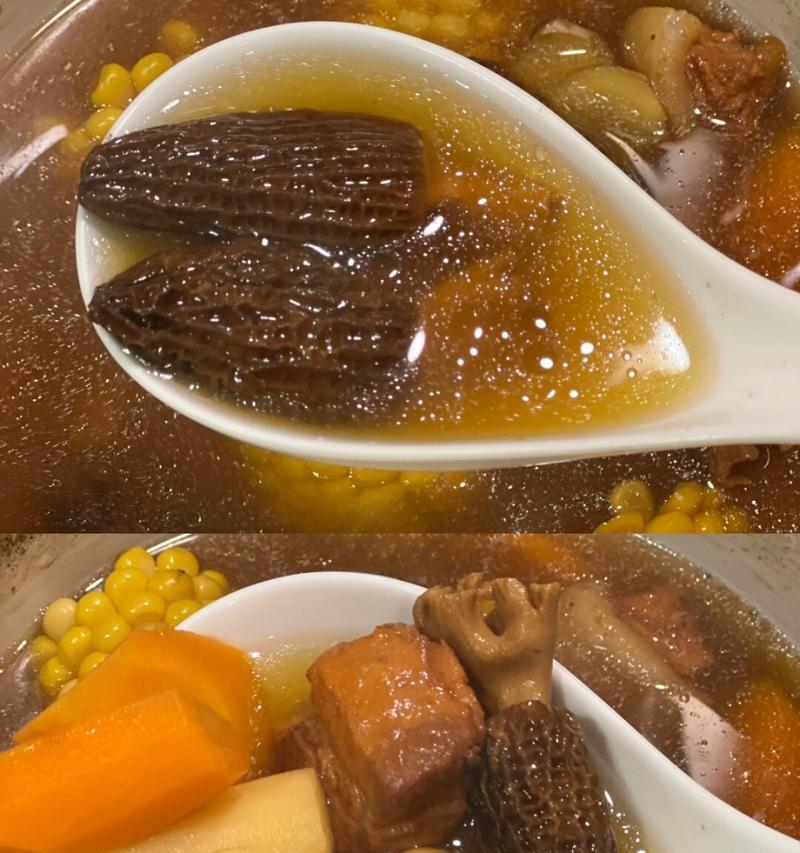 如何烹制美味的羊肚菌虫草花汤（健康美味的汤品，美味与养生兼备）-第2张图片-美味行家