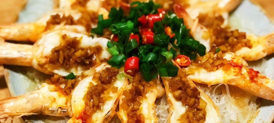 手把手教你做美味蒜香粉丝虾（家庭美食）-第3张图片-美味行家