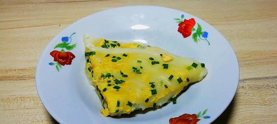 简单做法，美味鲜笋鸡蛋饼（快手早餐，让你一口吃个满足）-第1张图片-美味行家